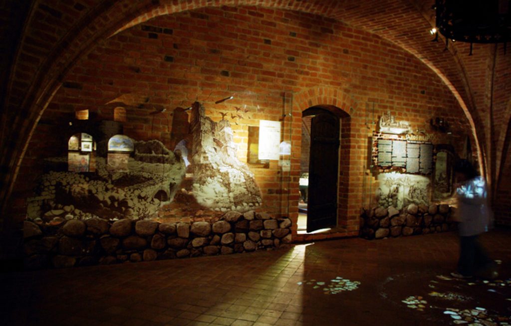 Trakų salos pilies ekspozicija